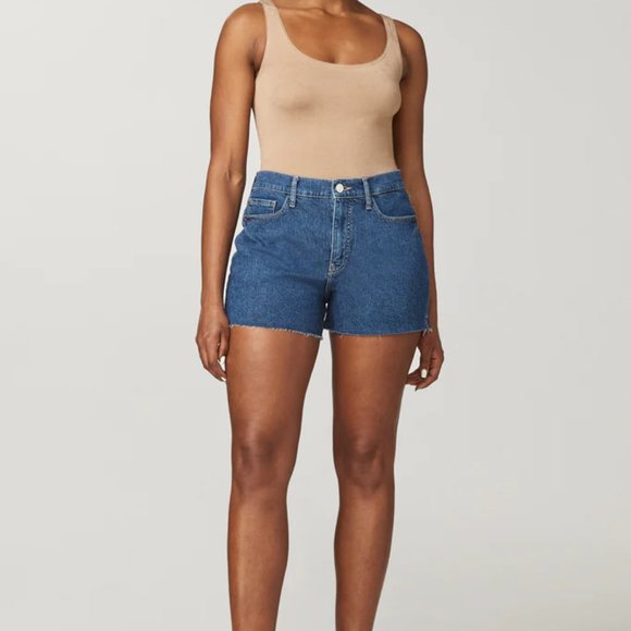 Warp + Weft Denim Shorts - Picture 1 of 7